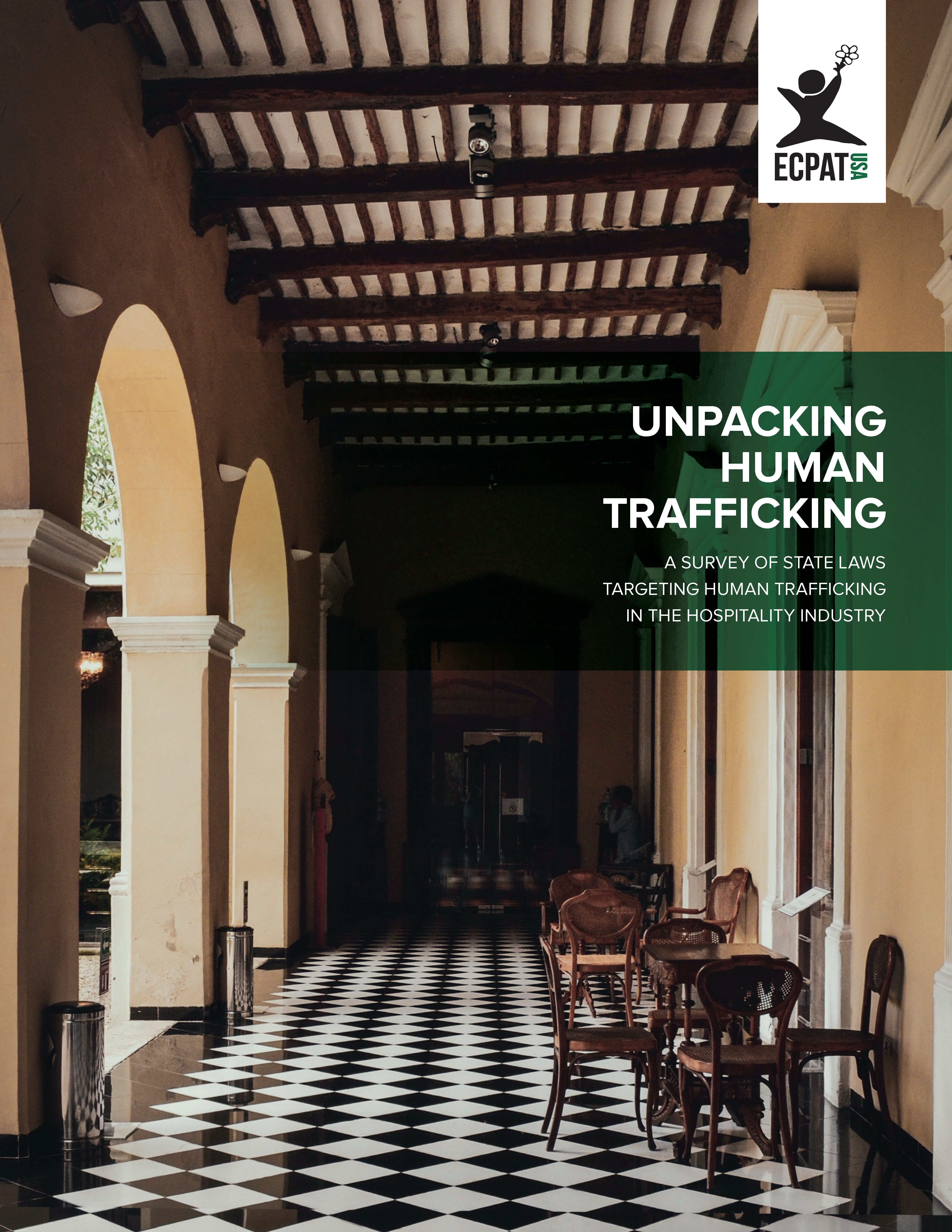 Report Cover On Human Trafficking