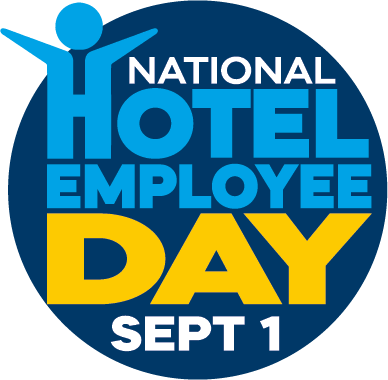 Logo for National Hotel Employee Day: Sept 1