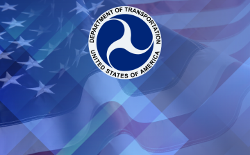 Transportation seal with flag