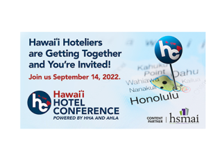 Hawai'i hotel conference map
